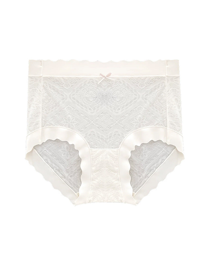Calystria – Ice Silk Mid-Waist Lace Panties