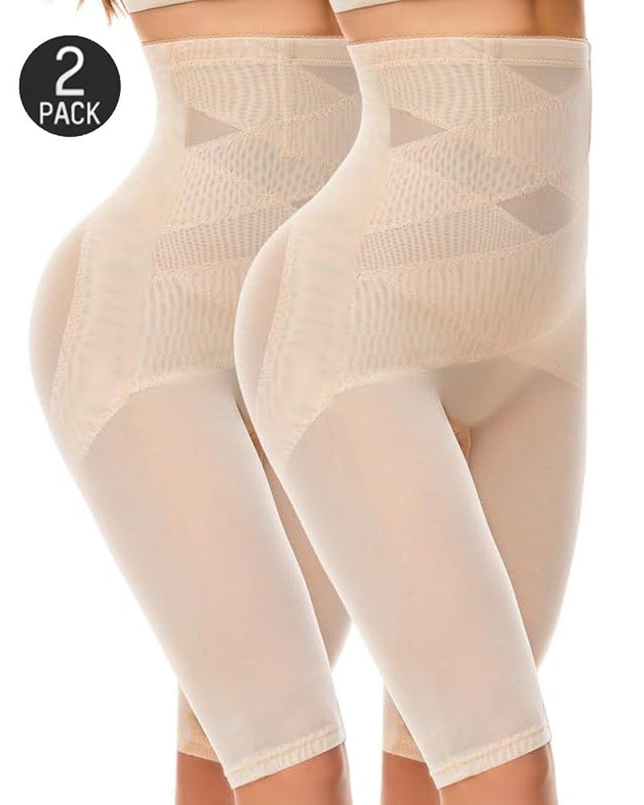 Melanisse – High-Waist Mesh Shaping Tights