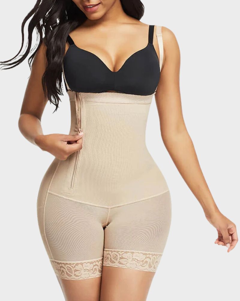 Corviellea – Side Zip Shaping Bodysuit