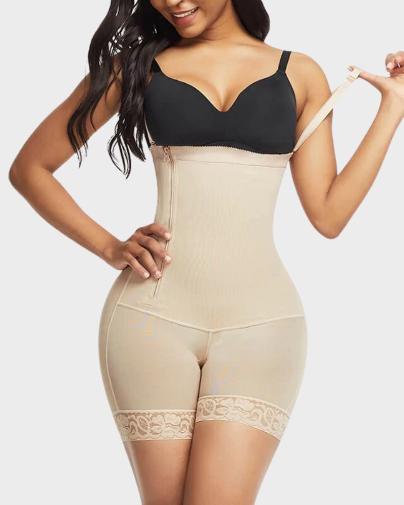 Corviellea – Side Zip Shaping Bodysuit