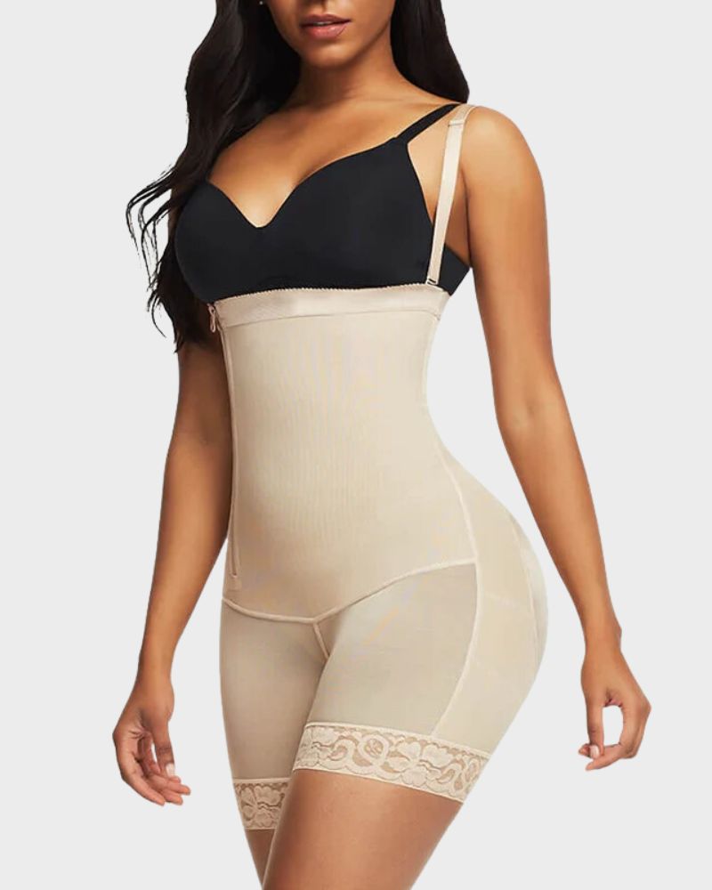Corviellea – Side Zip Shaping Bodysuit