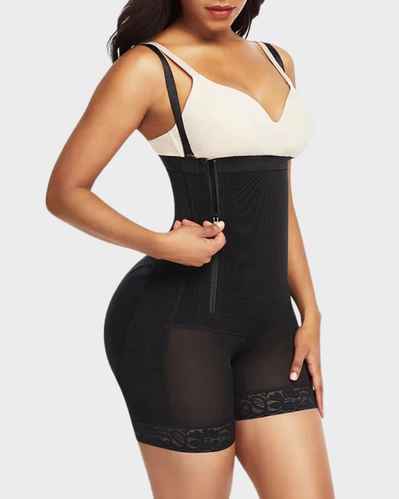 Corviellea – Side Zip Shaping Bodysuit
