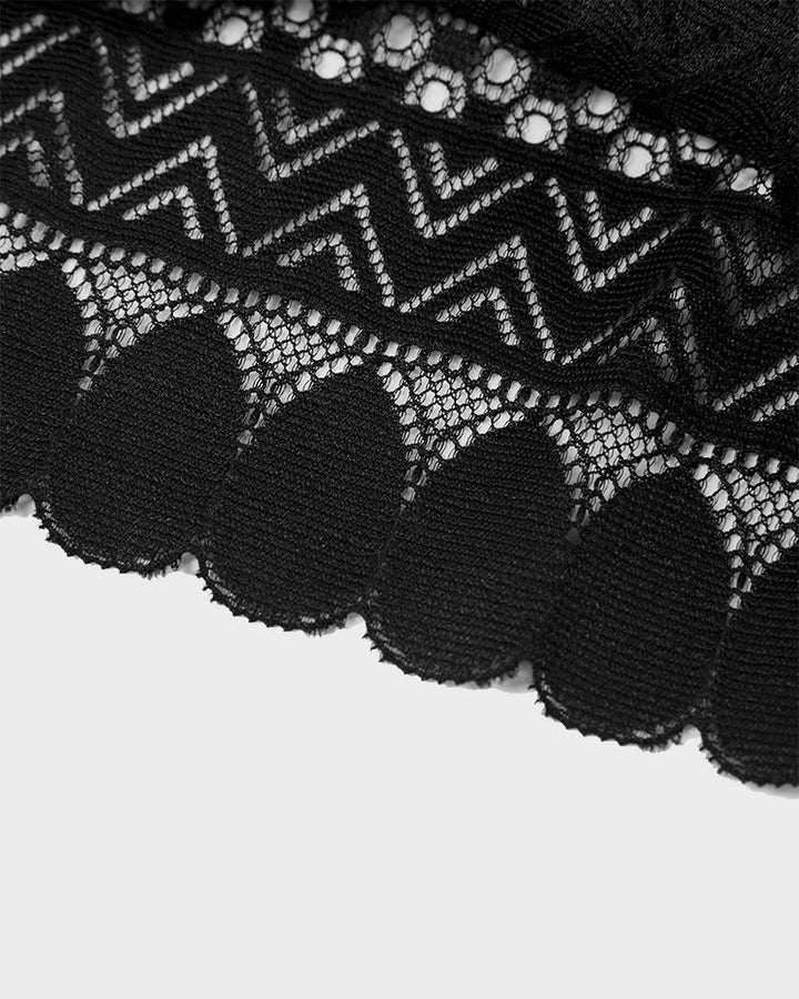 Valeriannei – High-Waist Lace Mesh Shaping Panty