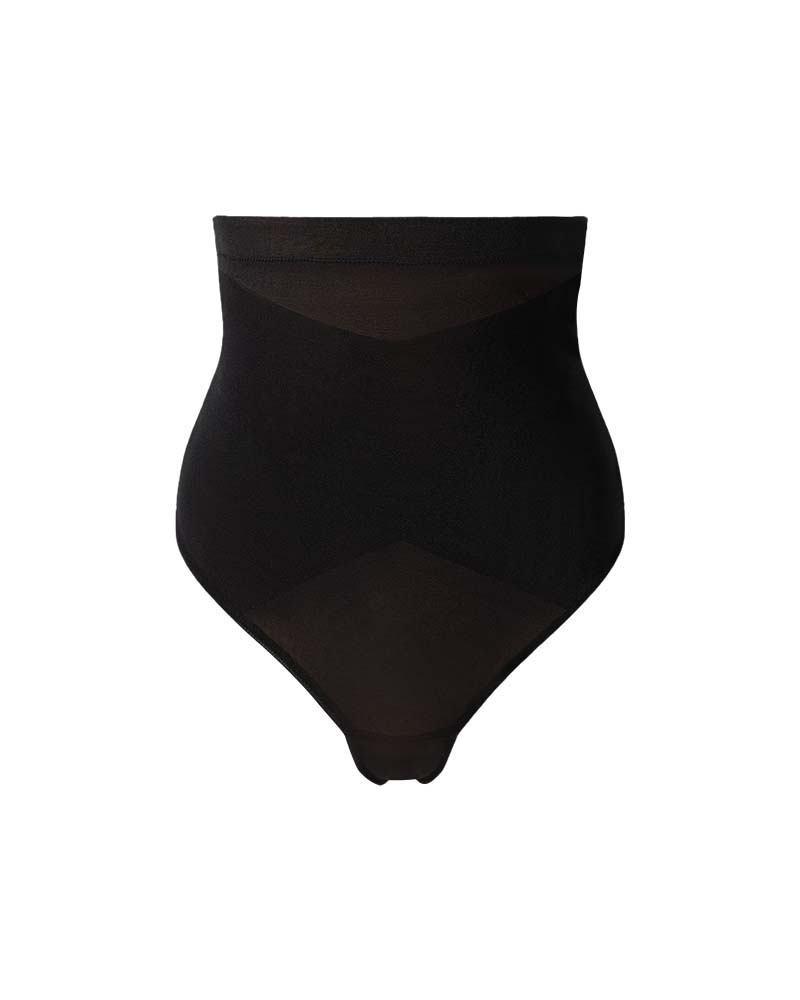 Cyralynxia – High-Waist Mesh Shaping Thong