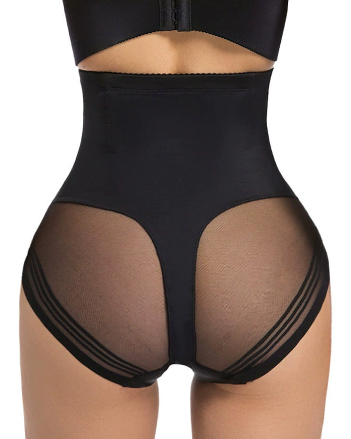 Eveloriae – Mesh Hip-Lifting Tummy-Control Panties