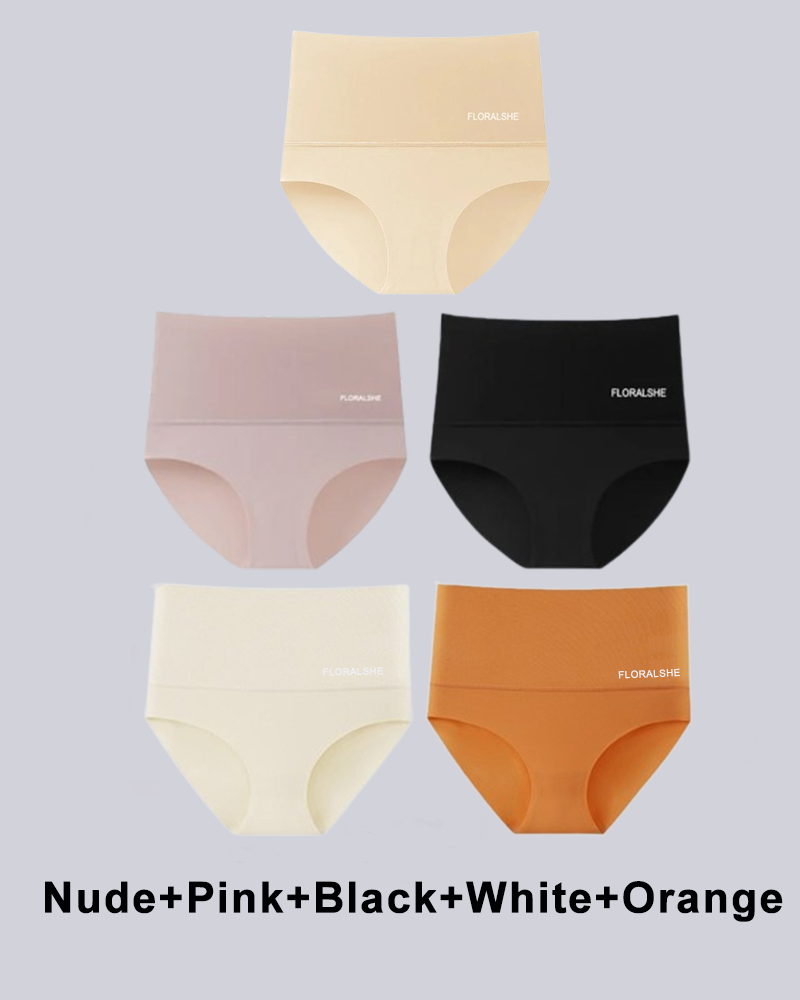 Calisandra – Five-Pack High-Waist Tummy Control Briefs