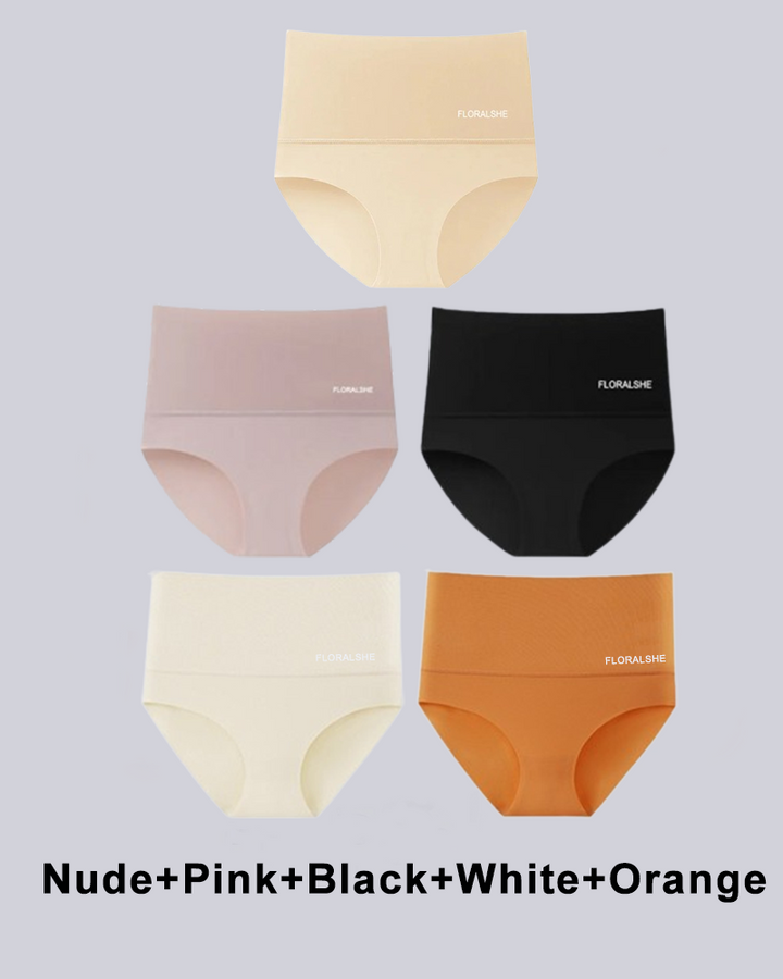 Calisandra – Five-Pack High-Waist Tummy Control Briefs