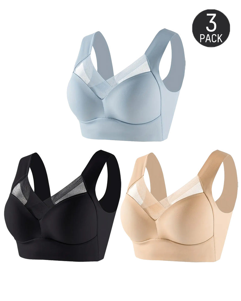 Valerissey – Seamless Deep Cup Wireless Bra