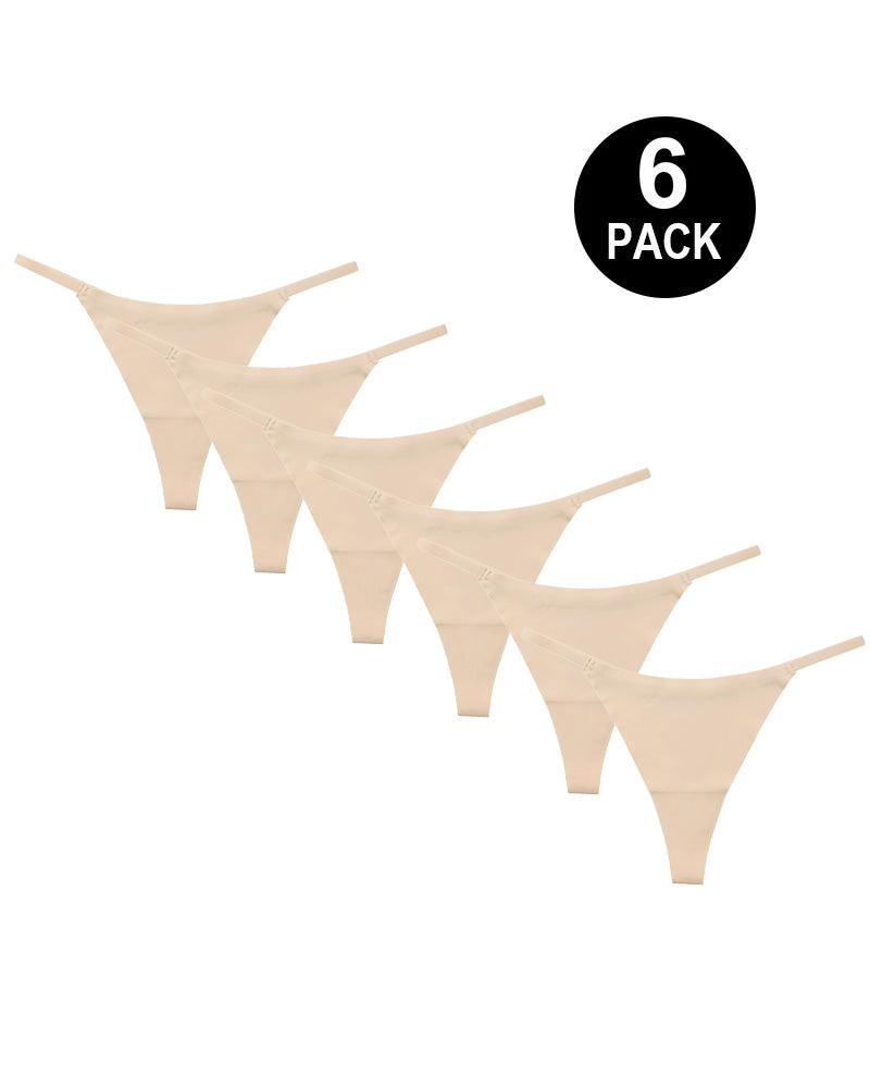 Serenyllia – Ice Silk Seamless T-Shaped Briefs