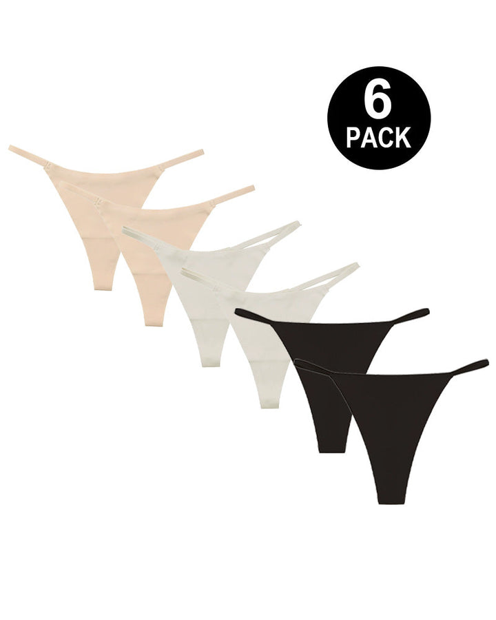 Serenyllia – Ice Silk Seamless T-Shaped Briefs